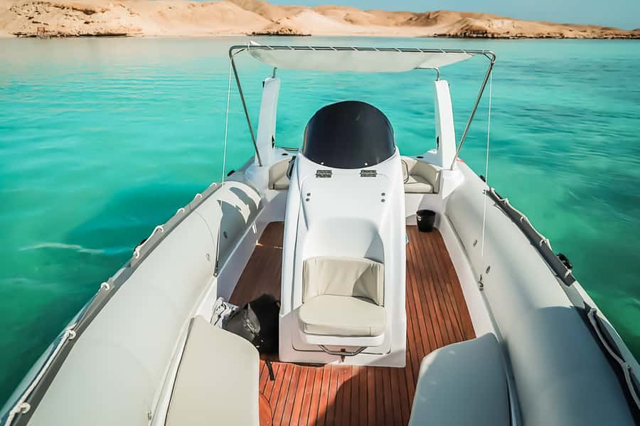 Hurghada: Orange Bay & Magawish Island Speedboat with Lunch - Magawish Island and the lunch break