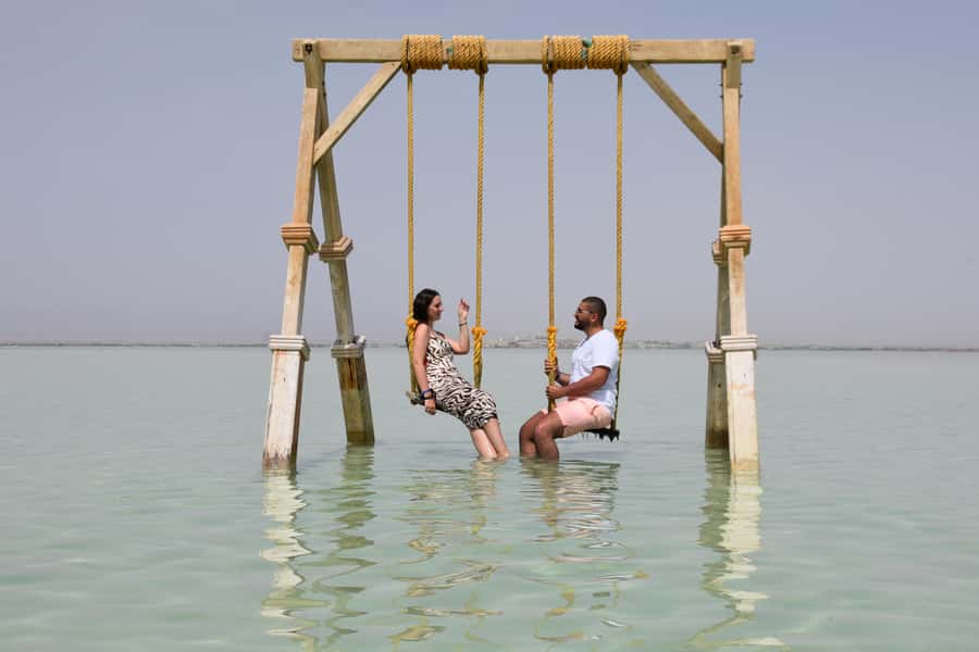 Hurghada: Orange & Giftun Island Cruise with Massage & Lunch - The yacht ride sets the pace