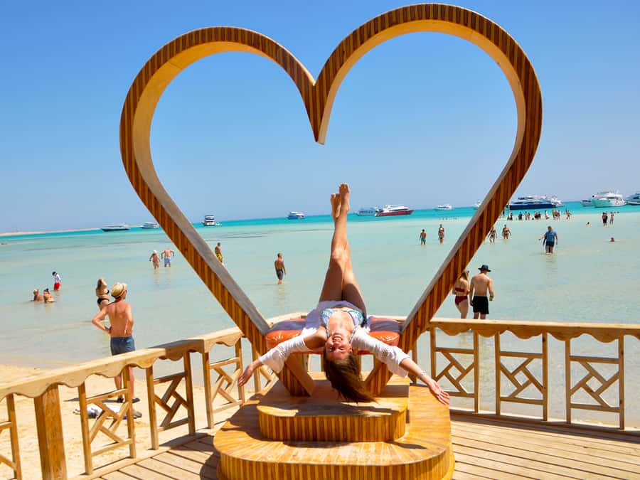 Hurghada: Premium Orange Island Cruise with Lunch & Transfer - Two reef stops make the boat ride worthwhile