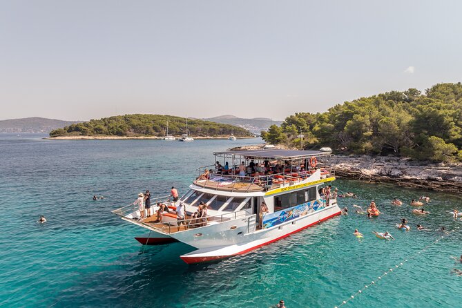 Hvar, Brač & Pakleni islands cruise with lunch & drinks from Split & Trogir - A full Adriatic day for about $95
