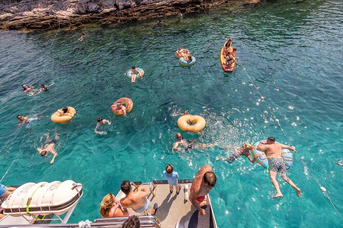 Hvar, Brač & Pakleni islands cruise with lunch & drinks from Split & Trogir - Swimming by the Pakleni Islands