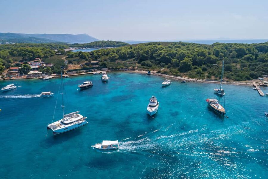 Hvar: Sunset and Pakleni Islands with a Speed Boat - Leaving Hvar from the main pier