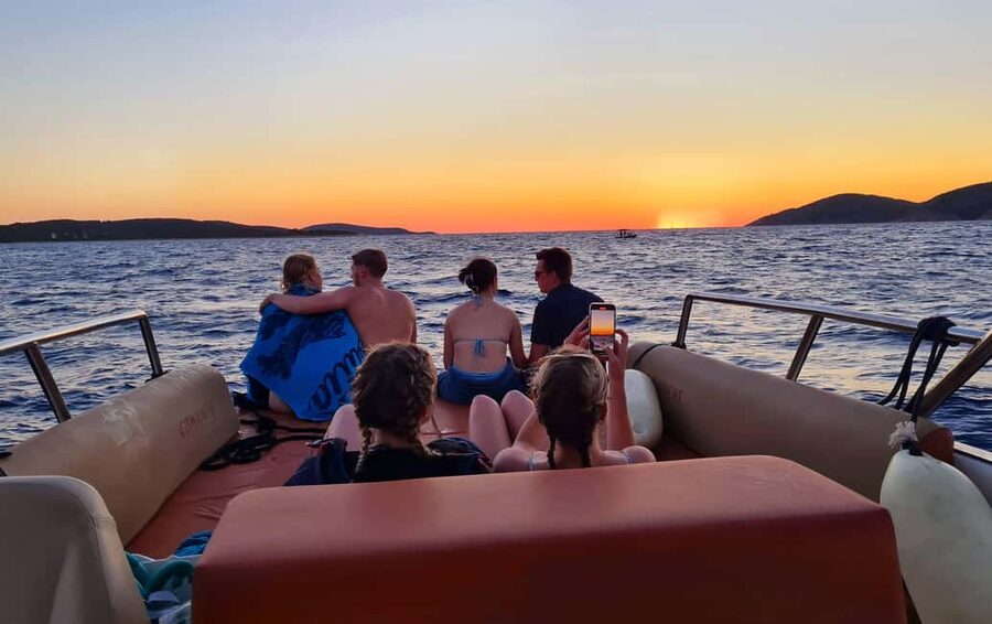 Hvar: Sunset and Pakleni Islands with a Speed Boat - Thirty minutes at Mlini and Ždrilca lagoon