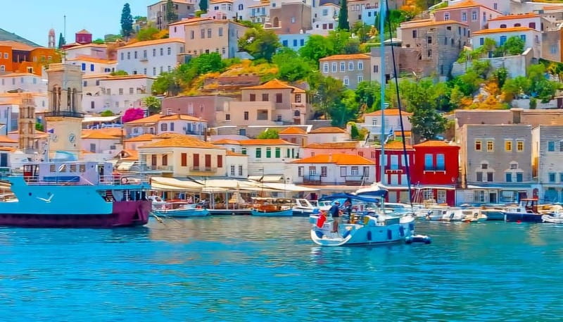 Hydra Island Trip from Athens with Ferry Tickets Included - Entering Hydra’s car-free harbor town