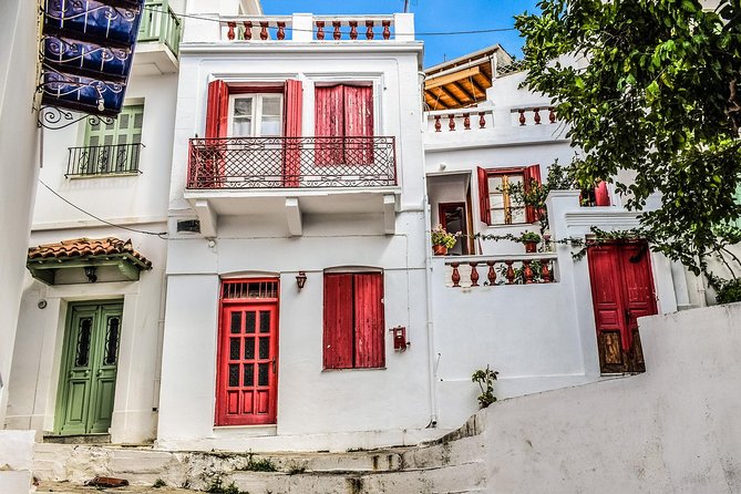 Hydra-Poros-Aegina Islands One Day Cruise With Live Music Dancing & Buffet Lunch - Lunch, Greek music, and the return voyage