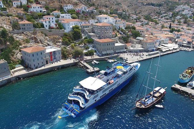 Hydra-Poros-Aegina Islands One Day Cruise With Live Music Dancing & Buffet Lunch - Hydra: the most memorable first stop