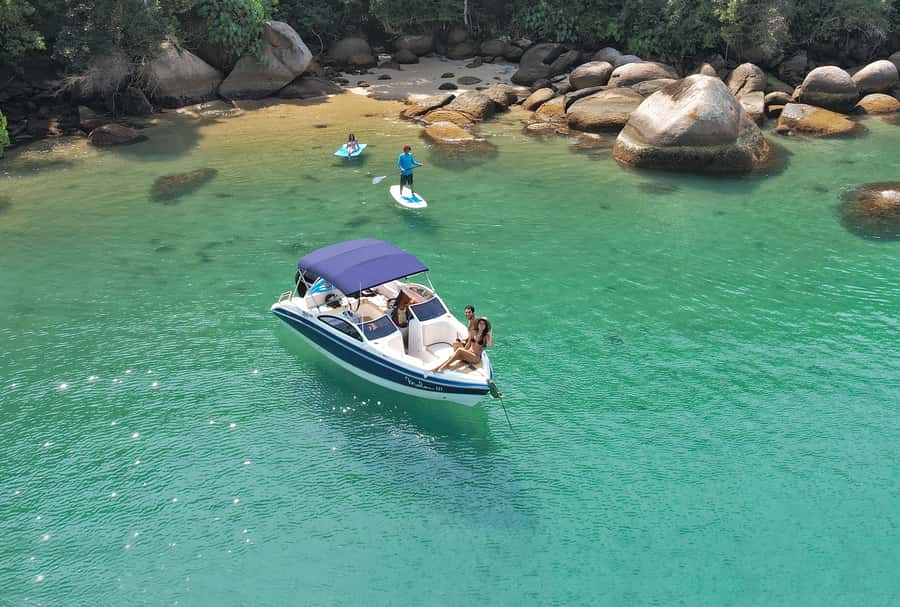 Idyllic Islands Private Speedboat Tour in Paraty - Leaving Paraty for the Bay