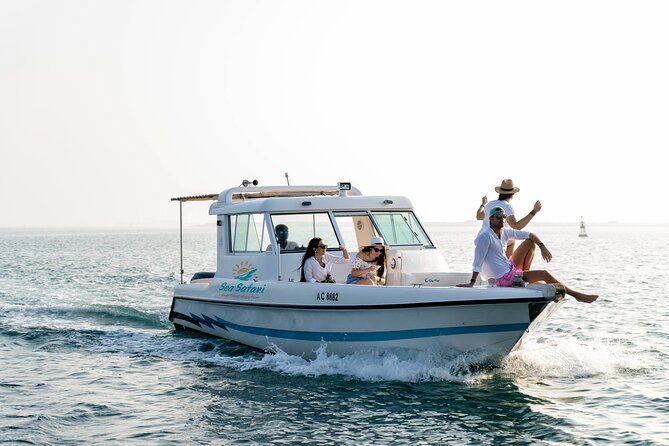 Island Hopping Sharing-4 hours trip - Abu Dhabi’s skyline from the Gulf