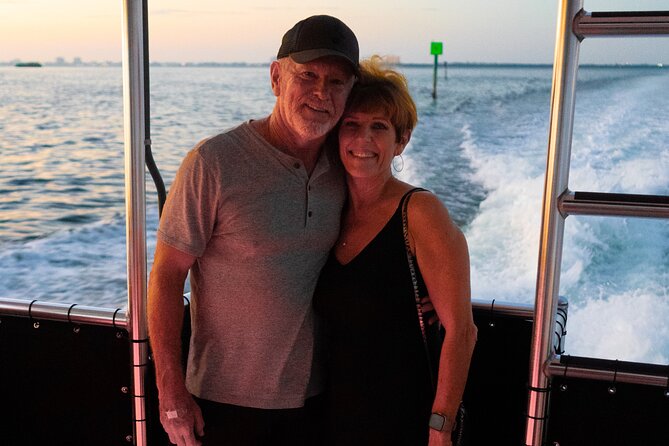 Island Sunset and Skyway Light Show - 3hr Boat Cruise in St. Pete - Drinks, music, and comfort onboard