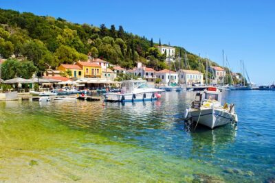 Ithaca Island Bus & Cruise Tour- Swim stop to Gidaki Beach