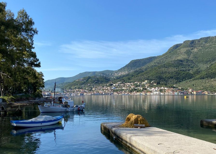 Ithaca Island Tour with Bus & Cruise with Swim Stops - Crossing to Ithaca before the crowds build