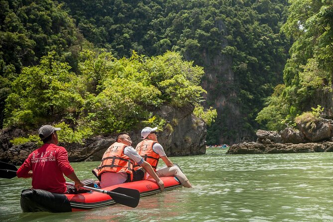 Jame Bond, Panyee Island, Hong Island and Naka Island by Speedboat From Phuket - The guides and the group size