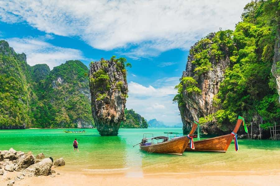 James Bond Island Tour by Long Tail Boat or Speedboat - Entering Ao Phang Nga National Park