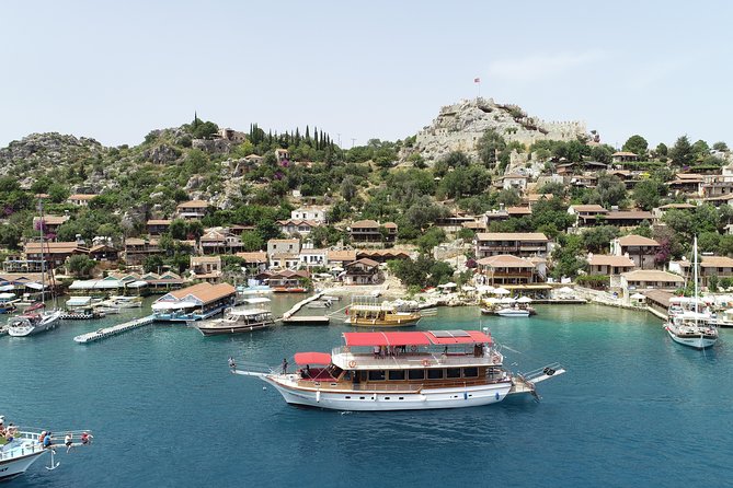 Kas: Kekova Island Sunken City & Historical Sites Boat Tour - İnönü Bay makes an easy first swim