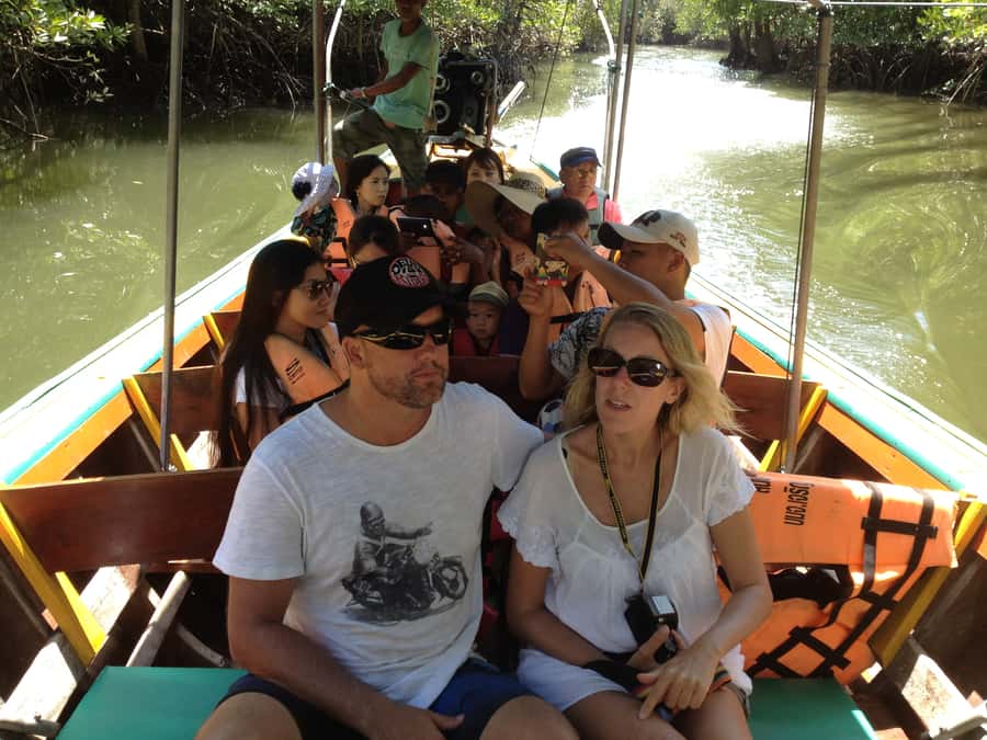 Khao Lak: Phang Nga Bay & James Bond Island by Longtail Boat - The reclining Buddha at Wat Tham Suwanakhuha