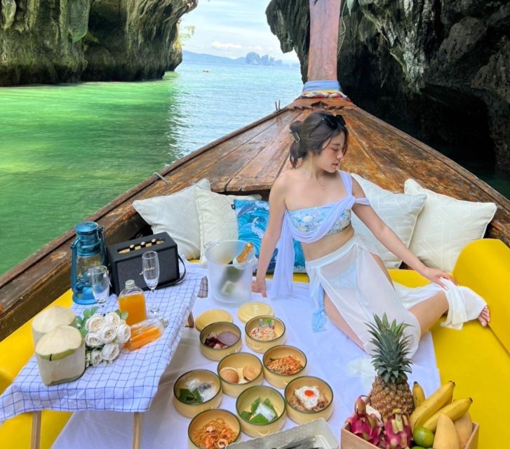 Khao Lak: Private Long-Tail Boat Trip to James Bond Island - Panak Island and lunch at the prow
