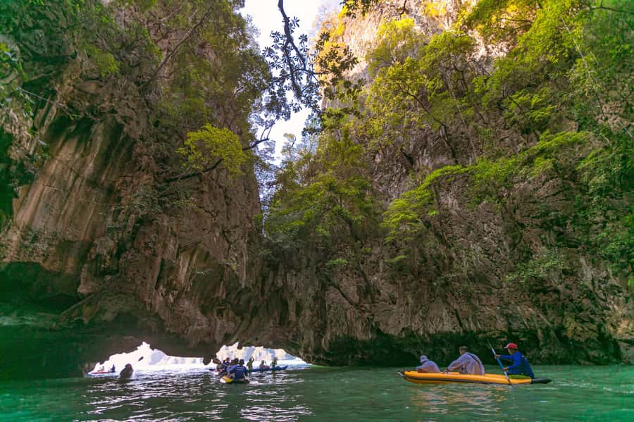 Khao Lak: Swift Power Catamaran Glide to James Bond Island - Rang Yai and the private pearl farm