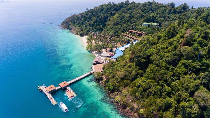 Koh Lanta: 4 Islands, Emerald Cave & Koh Kradan by Longtail - Koh Ngai: lunch, sand, and a proper rest