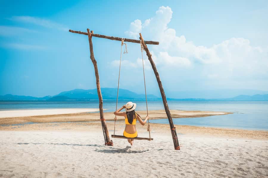Koh Samui: Private Island Hopping Boat Tour - Koh Rap is the flexible beach and snorkeling stop