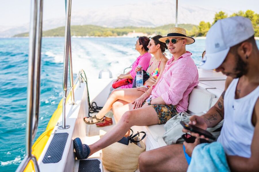 Korčula 3 ISLAND CATAMARAN TOUR Badija - Vrnik - Stupe - Price and value for a $70 outing