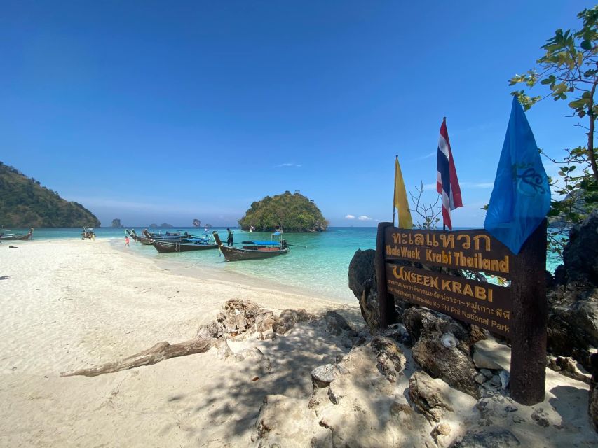 Krabi 4 Island One Day Tour by Speed boat or Longtail boat - Weather can change the whole day
