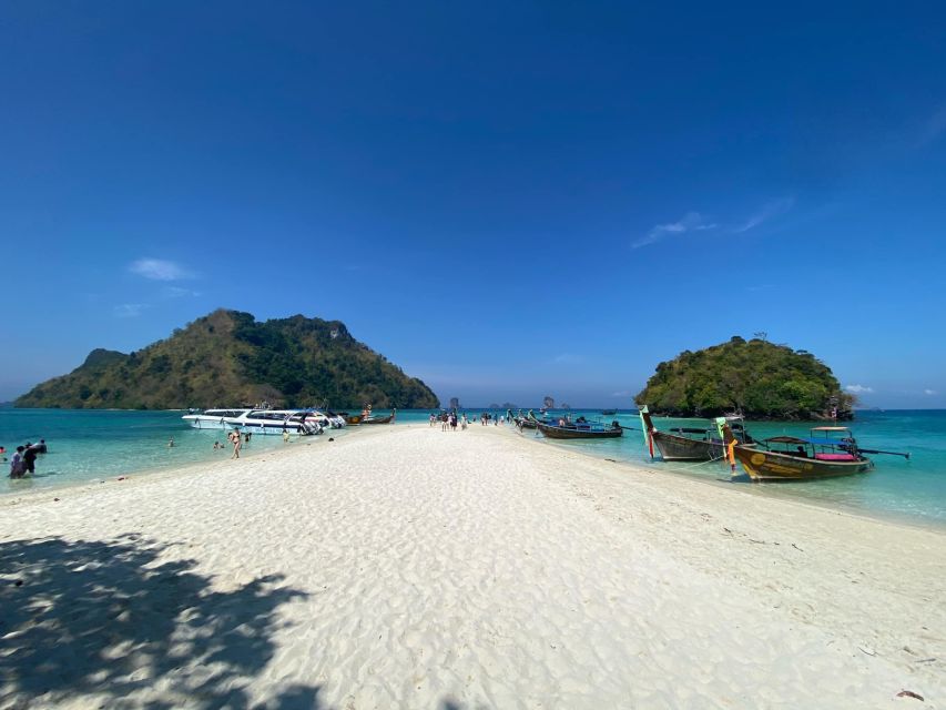 Krabi 4 Island One Day Tour by Speed boat or Longtail boat - Thale Waek and the famous sandbar