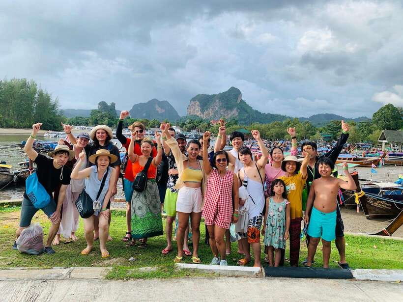 Krabi: 4-Island Speedboat Tour with Lunch - From Ao Nang to Nopparat Thara Pier