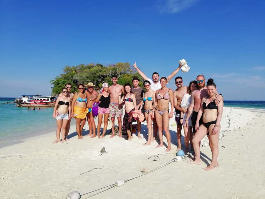 Krabi: 4 Island Tour, Sunset+Plankton, Small Group 12 pax - Phranang Beach, Princess Cave, and sunset