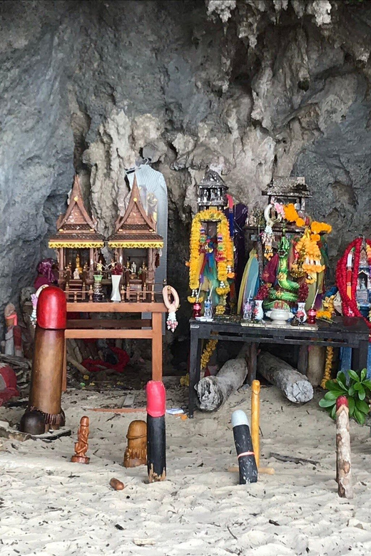 Krabi: 4 Island Whirlwind Tour with Caves, Sandbars & Reefs - Snorkeling near Krabi’s reef