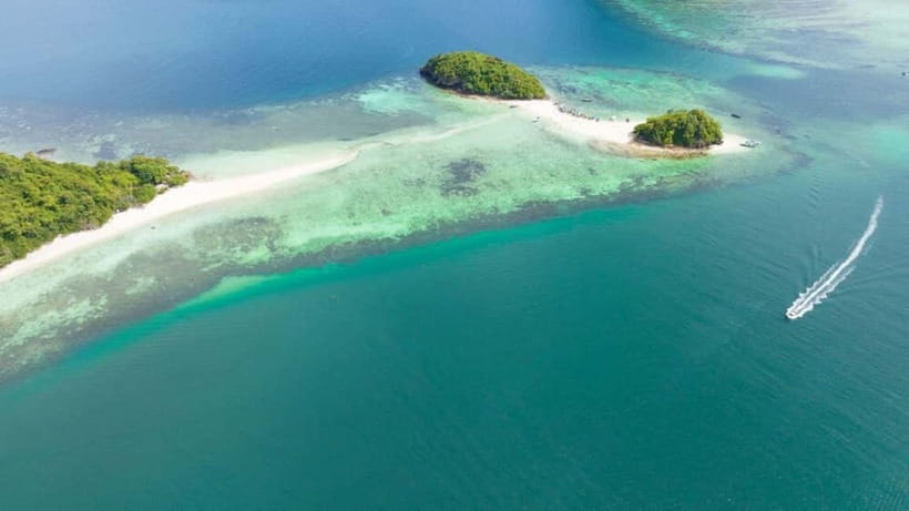 Krabi: 4 Islands and Caves Boat Tour with Lunch - Hotel pickup and the ride to the water