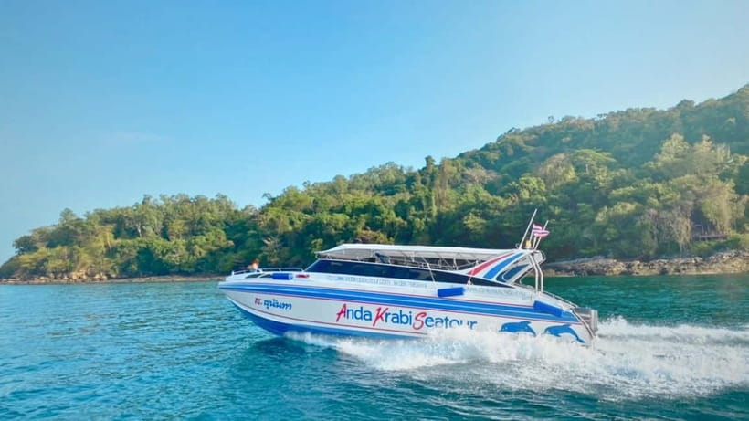 Krabi: 4 Islands Hopping & Snorkeling Tour - Poda Island brings lunch and more water time