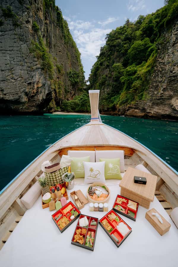Krabi: 4-Islands Luxury Longtail Boat Private Half Day Tour - Leaving Ao Nammao Pier in a longtail boat
