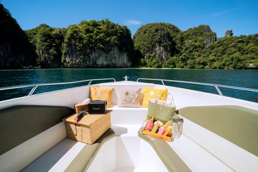 Krabi: 4 Islands Private Luxury Speed Boat Tour - Comfort extras make the higher price easier to judge