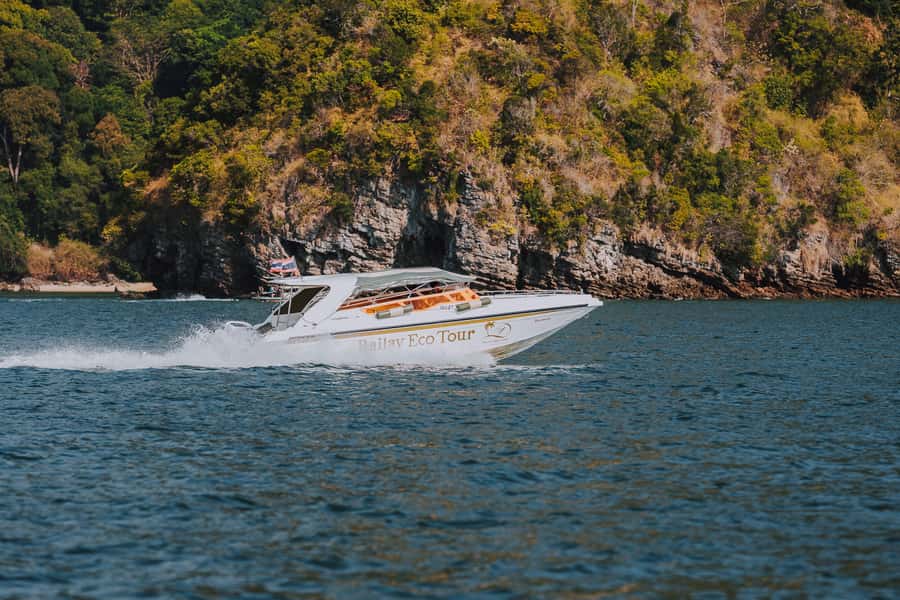 Krabi: 4 Islands Private Luxury Speed Boat Tour - The smaller island stops are for water time