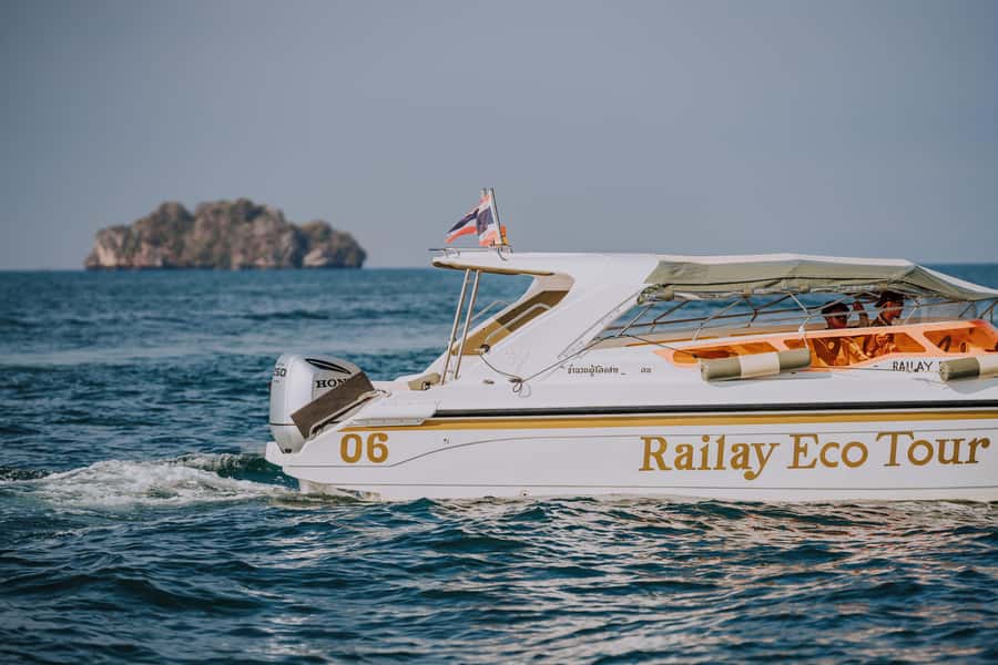 Krabi: 4 Islands Private Luxury Speed Boat Tour - Poda and Tub Island require realistic expectations