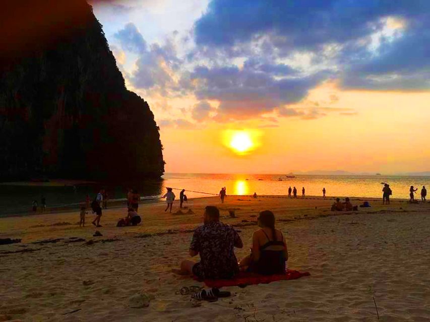 Krabi: 4 Islands Sunset Longtail Boat Tour with BBQ Dinner - Snorkeling around Chicken Island and Taming Island
