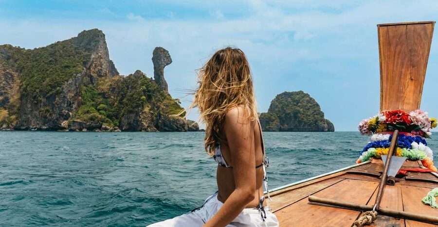 Krabi: 4 Islands Tour by Longtail Boat & Thai Buffet Lunch - Walking the Tub, Mor, and Chicken Island sandbar