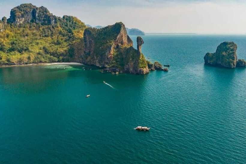 Krabi: 7-Island Tour by Longtail Boat with Sunset - Tup Island and the sandbar break
