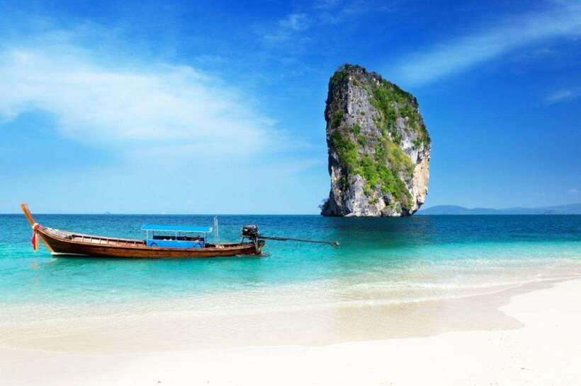 Krabi: 7-Island Tour by Longtail Boat with Sunset - Getting started from Krabi