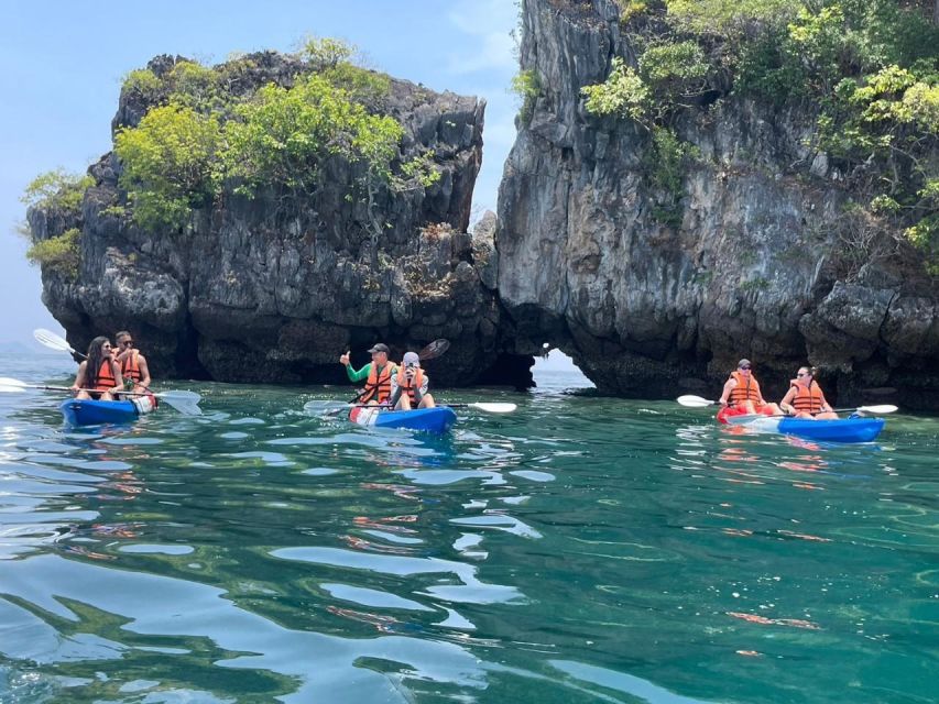 Krabi: Hong Island Tour by Longtail Boat with Kayak Option - Two hours around Hong Island