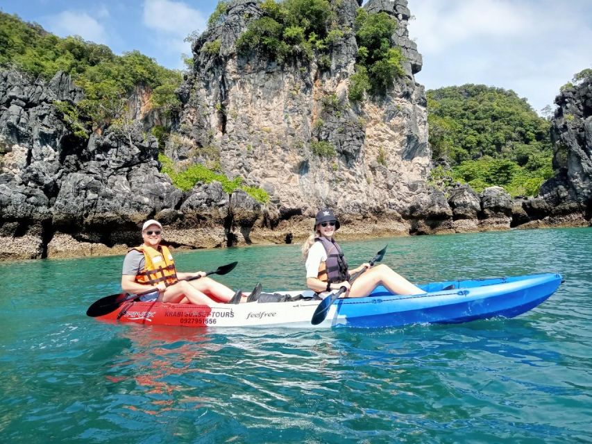 Krabi: Hong Island Tour by Longtail Boat with Kayak Option - Climbing to the 360-degree viewpoint