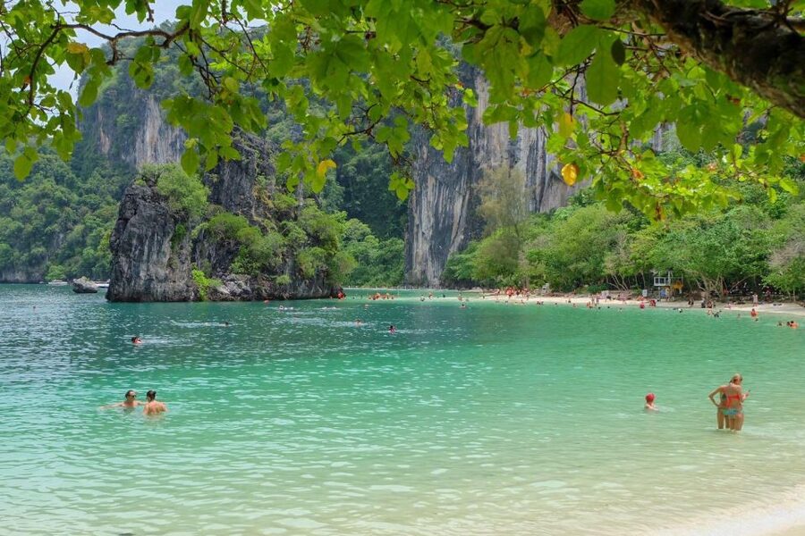 Krabi: Hong Islands Day Tour by Longtail Boat - Hong Lagoon: a short ride into dramatic scenery