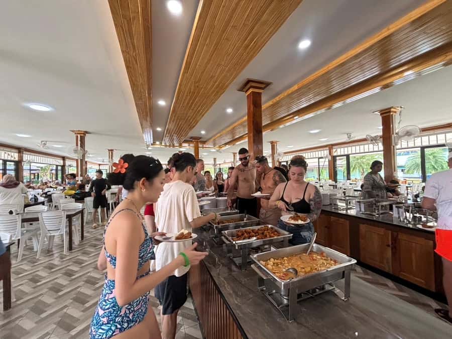 Krabi: Phi Phi & 4 Islands Sunset Tour by Speedboat - Viking Cave is a quick look, not a long visit