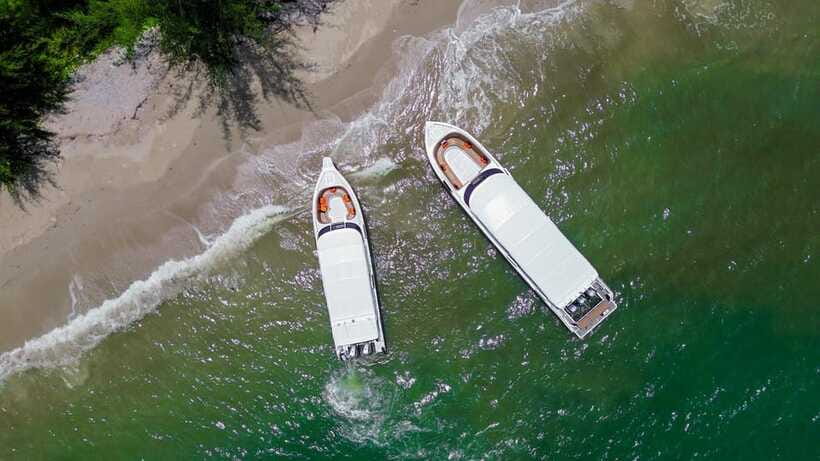 Krabi: Phi Phi and 4 Islands with Snorkeling by Speed Boat - Poda Island is the day’s best chance to slow down