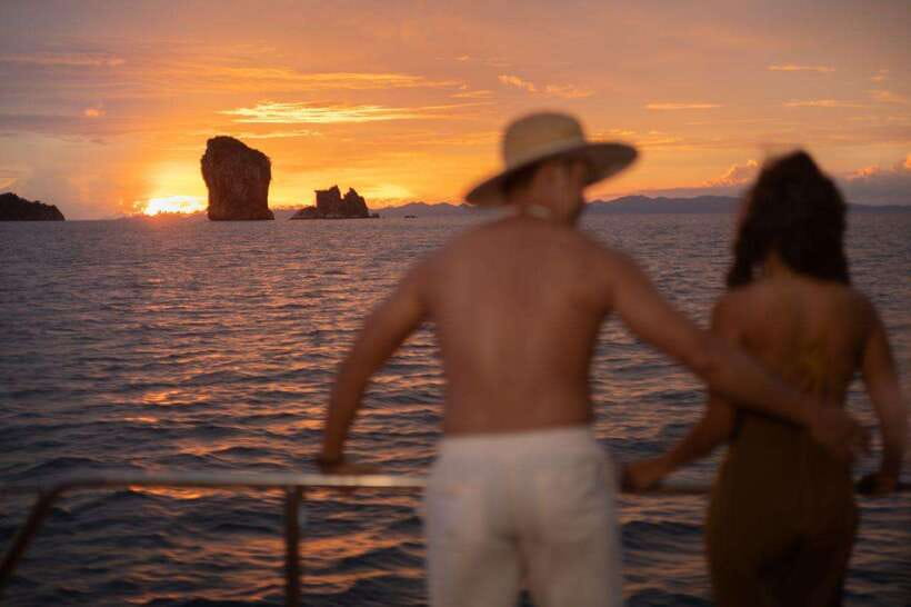 Krabi: Phi Phi Island Luxury Sunset Cruise by Meka Catamaran - What the Krabi Phi Phi sunset cruise is really like