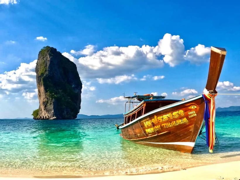 Krabi's Emerald Escape: 4 Islands Snorkel & Hidden Tombolo - Pickup from four Krabi areas