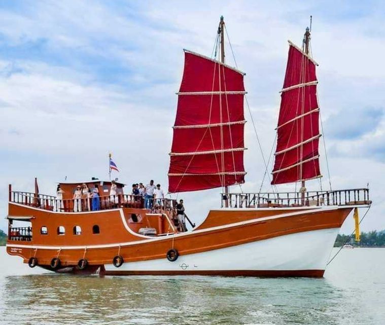 Krabi: Wonderful 4 Islands with Sunset Cruising Dinner - Pickup from Krabi, Ao Nang, and nearby areas