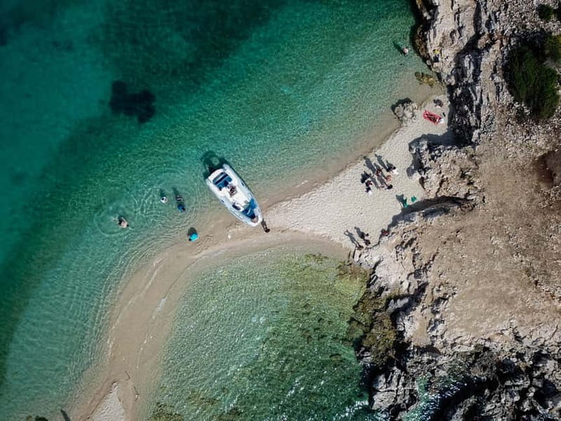 Ksamil: Boat Trip To 5-Islands Of Ksamil & Twin Islands - The Twin Islands stop is the real event
