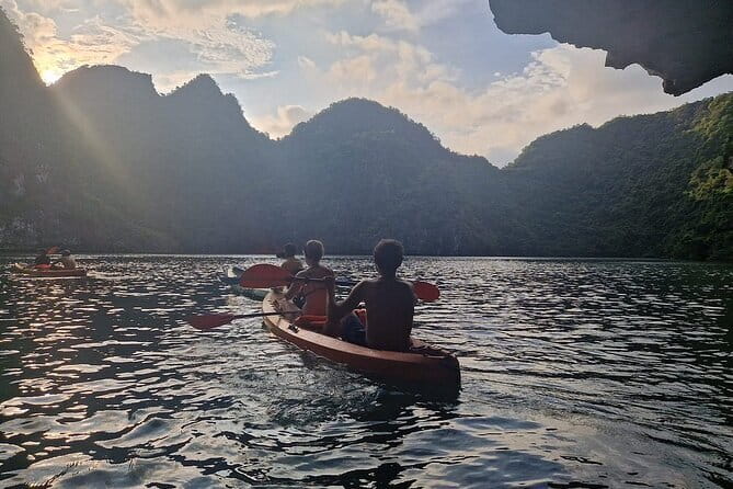 Lan Ha to Ha Long Bay Cruise and Kayaking from Cat Ba Island - Who will enjoy this day most