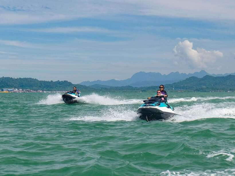Langkawi: Jet Ski Tour Island Hopping Dayang Bunting - Choosing between a swim, forest walk, and kayak